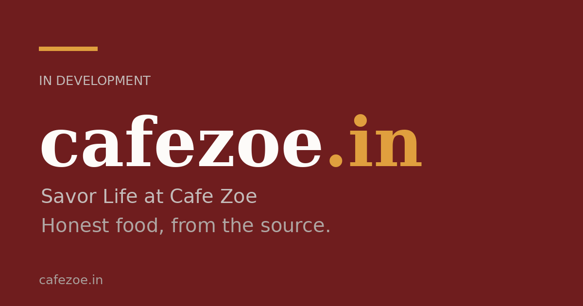 Link preview image for cafezoe.in
